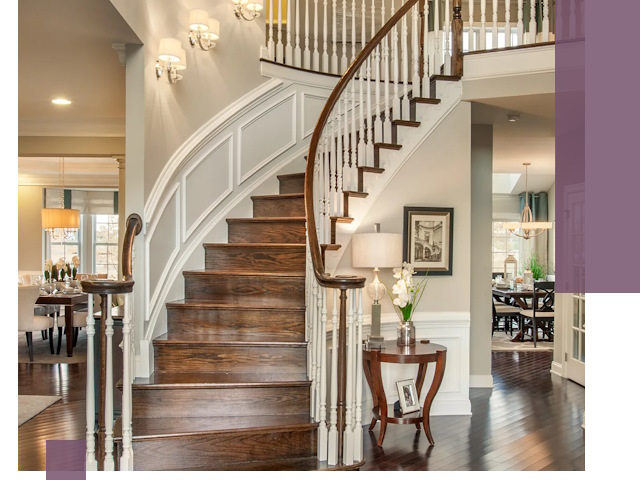 Изготовление лестниц под ключ в Лангепасе — металлокаркас и отделка