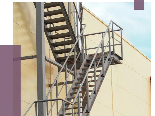 Пожарные лестницы в Лангепасе от 12120 руб. — монтаж и продажа | ПРОЛЁТ-Лнг