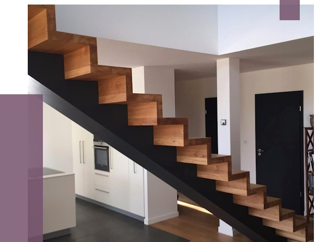 Изготовление деревянных лестниц в Лангепасе от 85850 руб. | ПРОЛЁТ-Лнг