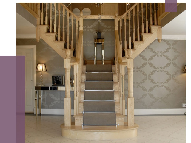 Монтаж деревянных лестниц в Лангепасе от 7525 руб. 