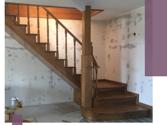 Ремонт деревянных лестниц в Лангепасе: быстро и качественно