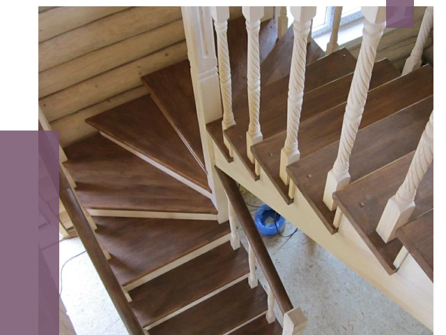 Реставрация деревянных лестниц в Лангепасе от 4242 руб.