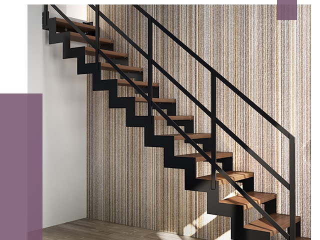 Изготовление металлических лестниц в Лангепасе от 47975 руб. | ПРОЛЁТ-Лнг