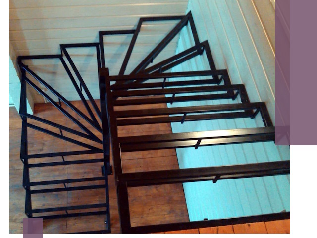 Изготовление металлических лестниц любой сложности в Лангепасе