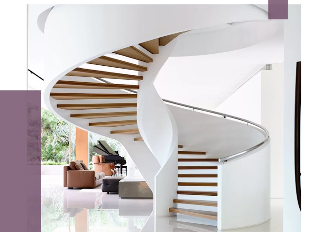 Винтовые лестницы в Лангепасе под ключ от 47975 руб. | ПРОЛЁТ-Лнг