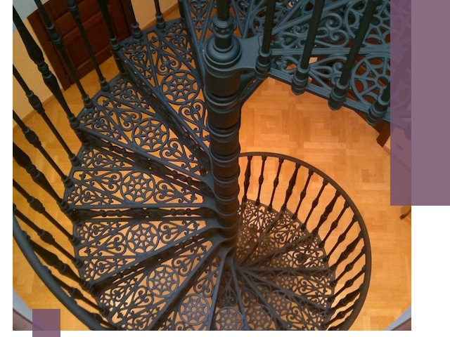 Винтовые лестницы под ключ в Лангепасе: производство и монтаж