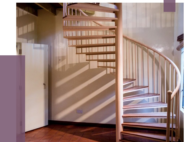 Изготовление винтовых лестниц на заказ в Лангепасе от 75245 руб. | ПРОЛЁТ-Лнг