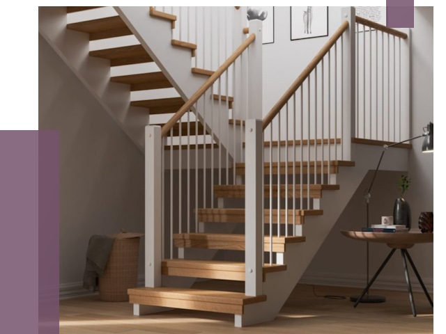 Маршевые лестницы в Лангепасе от 37623 руб. — монтаж | ПРОЛЁТ-Лнг