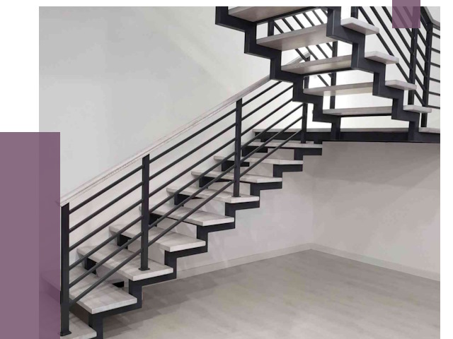 Лестницы на металлокаркасе под ключ в Лангепасе от 12625 руб. | ПРОЛЁТ-Лнг