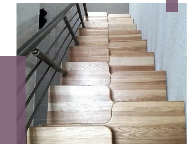 Лестницы гусиный шаг в Лангепасе от 12878 руб. под ключ | ПРОЛЁТ-Лнг