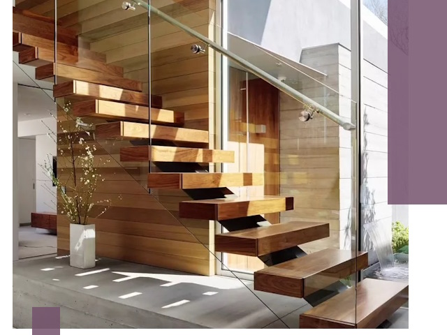 Современные лестницы на заказ в Лангепасе — изготовление и монтаж