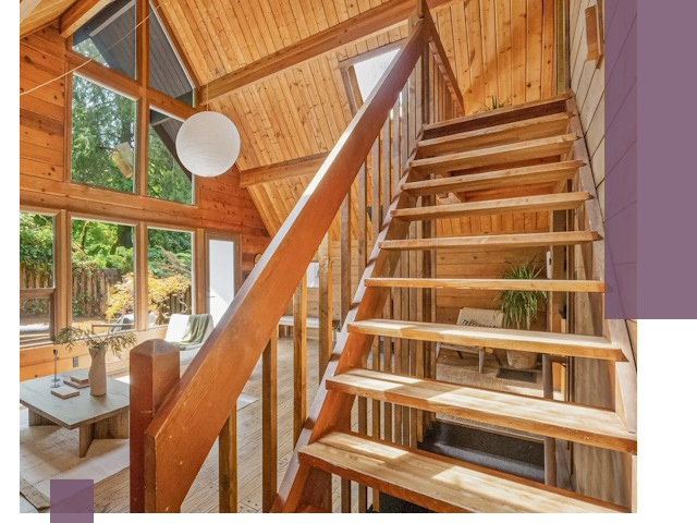 Лестницы для дачи под ключ в Лангепасе — изготовление и монтаж