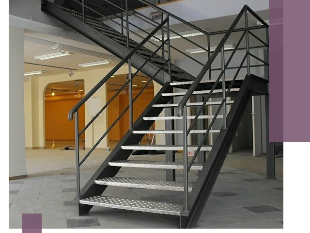 Лестницы для офиса в Лангепасе: изготовление, монтаж, демонтаж