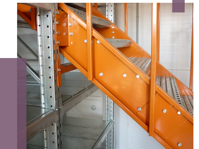 Лестницы для склада в Лангепасе от 75750 руб. — решения | ПРОЛЁТ-Лнг