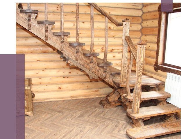 Лестницы в баню в Лангепасе от 18887 руб. — изготовление | ПРОЛЁТ-Лнг