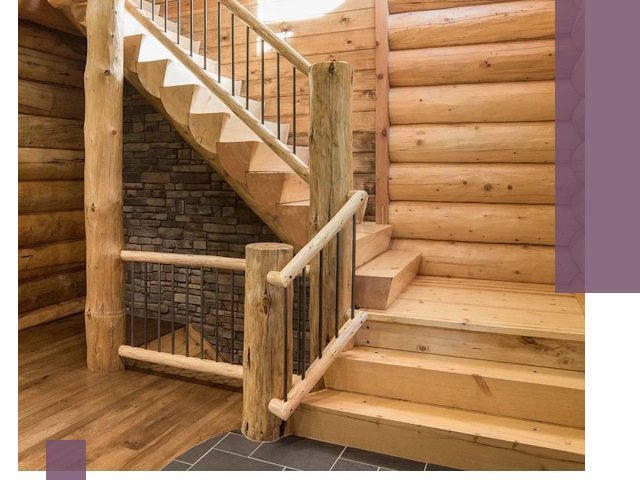 Лестницы в баню под заказ и профессиональный монтаж в Лангепасе