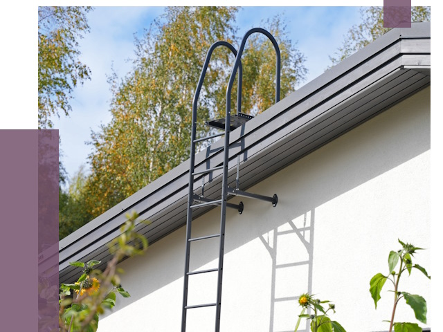 Лестницы на крышу в Лангепасе от 18887 руб. — монтаж и монтаж ПРОЛЁТ-Лнг