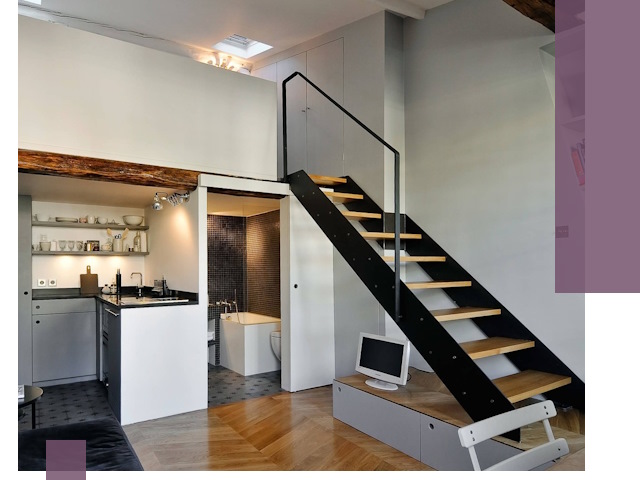 Лестницы на антресоль под ключ в Лангепасе — изготовление и монтаж