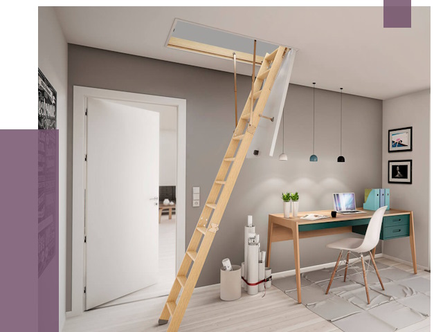 Чердачные лестницы в Лангепасе — от 14393 руб. | ПРОЛЁТ-Лнг