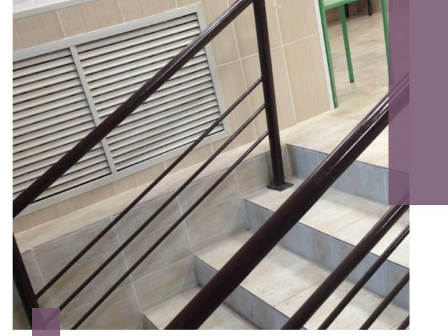 Изготовление перил из металла под ключ в Лангепасе