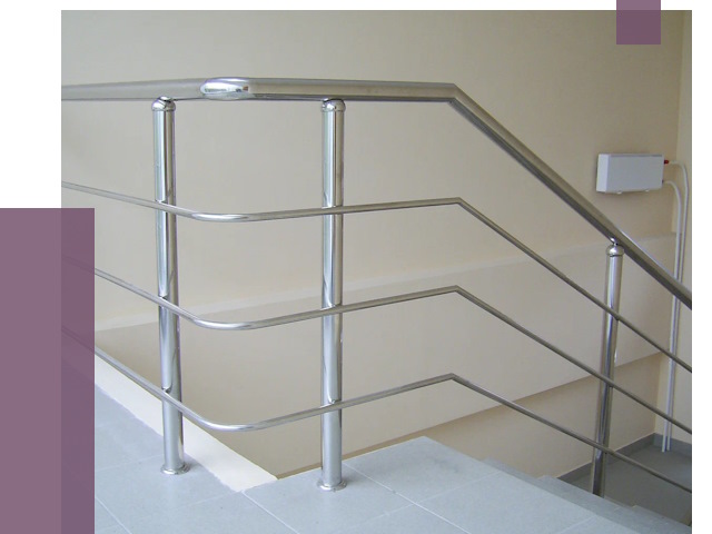 Алюминиевые перила в Лангепасе от 6262 руб. под ключ | ПРОЛЁТ-Лнг