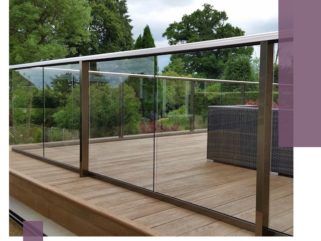 Алюминиевые перила на заказ в Лангепасе — монтаж и гарантия