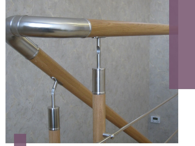 Комбинированные перила на заказ в Лангепасе — монтаж и производство