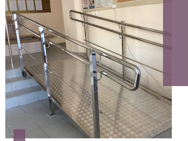 Перила для инвалидов в Лангепасе — надежные поручни и ограждения