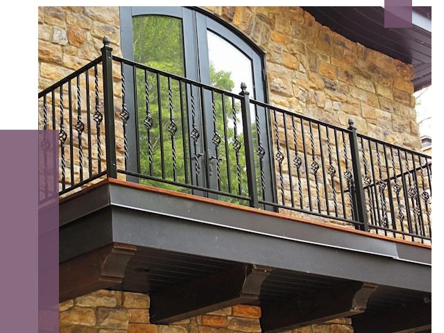 Балконные ограждения в Лангепасе от 7929 руб. — купить | ПРОЛЁТ-Лнг