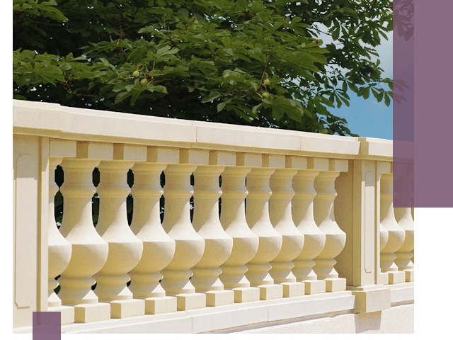 Установка балюстрады в Лангепасе: изготовление и монтаж под ключ