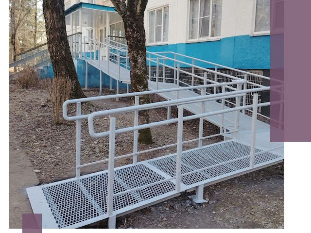 Пандусы под ключ в Лангепасе: изготовление, монтаж и демонтаж