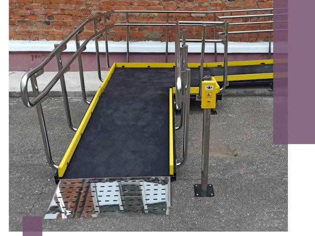 Изготовление наклонных пандусов для инвалидов в Лангепасе