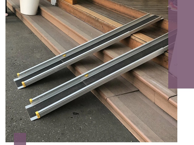 Телескопические пандусы под ключ в Лангепасе — изготовление и монтаж