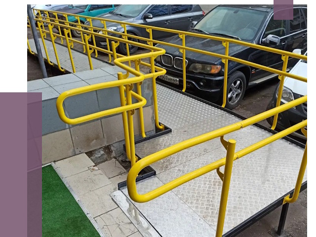 Стационарные пандусы в Лангепасе от 12120 руб. | ПРОЛЁТ-Лнг