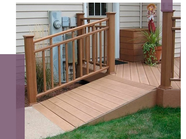 Пандус на крыльцо в Лангепасе под ключ от 7676 руб.