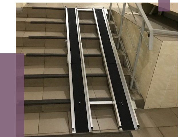 Установка пандуса в подъезд в Лангепасе от 7878 руб. под ключ | ПРОЛЁТ-Лнг