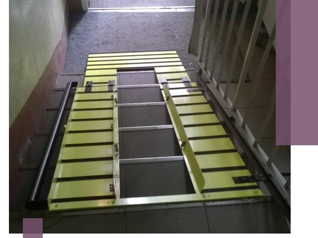 Профессиональный монтаж пандуса в подъезд в Лангепасе