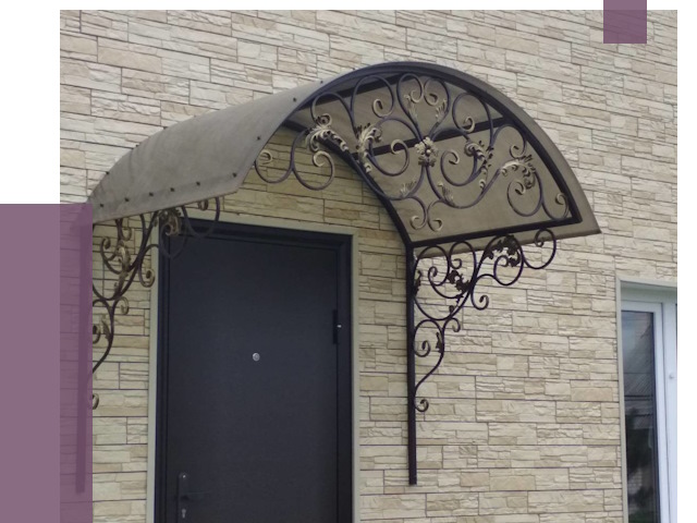 Ремонт козырьков в Лангепасе от 7323 руб.  | ПРОЛЁТ-Лнг