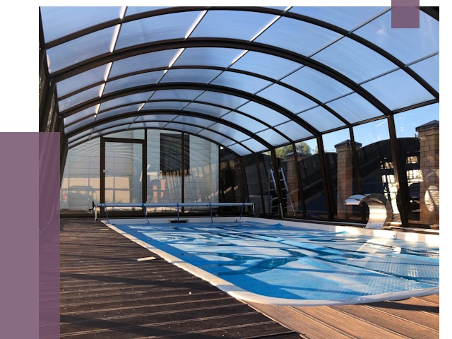 Навесы для бассейна в Лангепасе от 16564 руб. под ключ | ПРОЛЁТ-Лнг