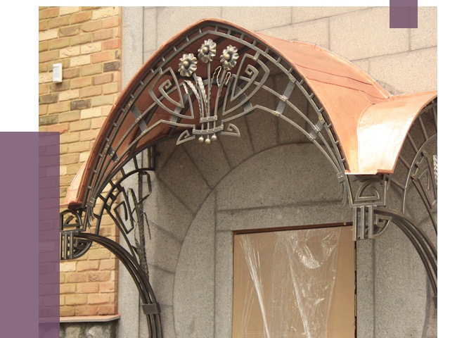 Арочные козырьки в Лангепасе от 14393 руб. 