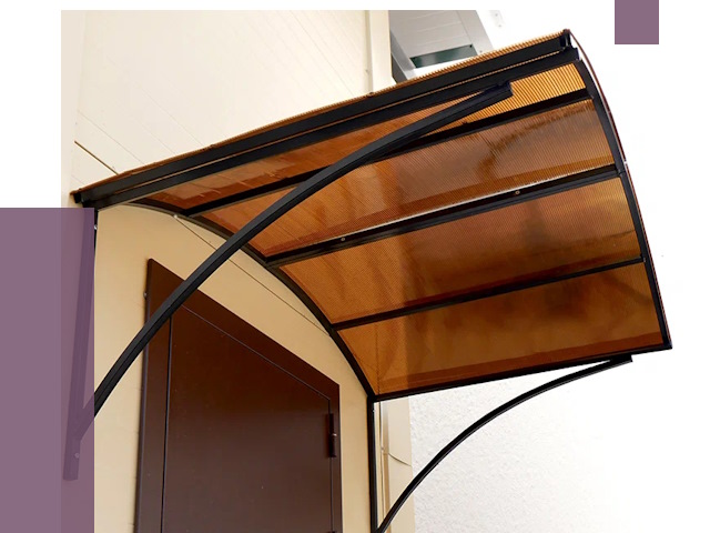 Недорогие козырьки в Лангепасе от 7494 руб.  | ПРОЛЁТ-Лнг