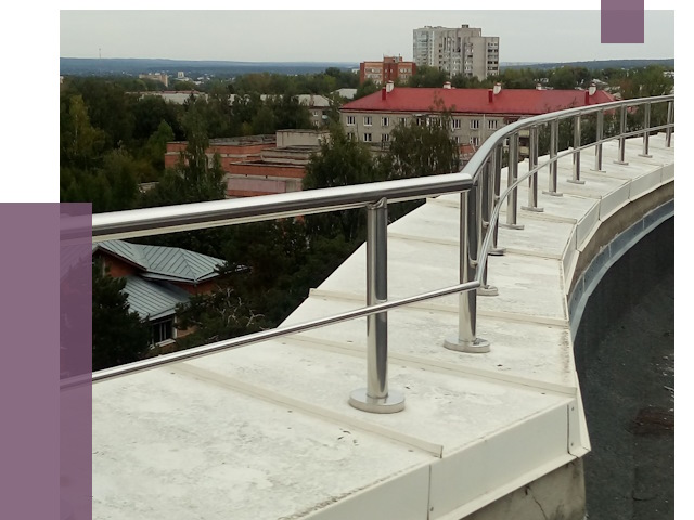 Парапеты и ограждения кровли в Лангепасе от 4899 руб. 