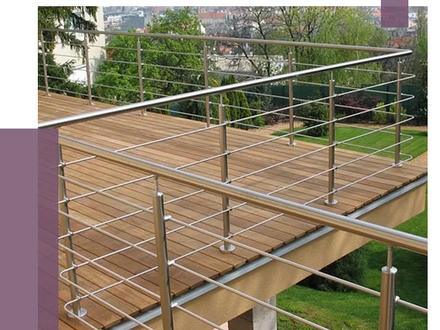 Алюминиевые парапеты в Лангепасе под ключ от 7676 руб. 