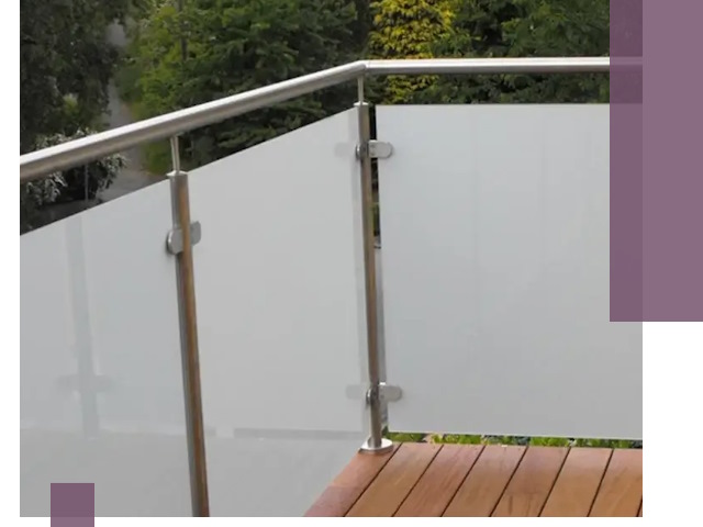 Алюминиевые парапеты для балконов и террас в Лангепасе