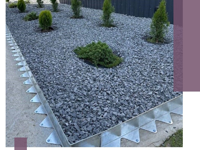 Оцинкованные металлические бордюры под заказ в Лангепасе