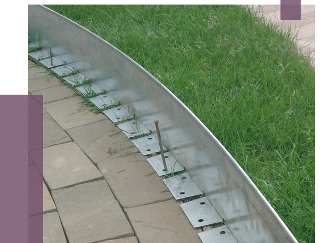 Металлические бордюры для тротуаров в Лангепасе от 8585 руб.