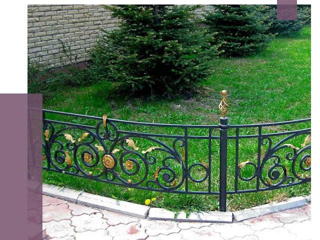 Кованые газонные ограждения в Лангепасе от 7525 руб. — ПРОЛЁТ-Лнг