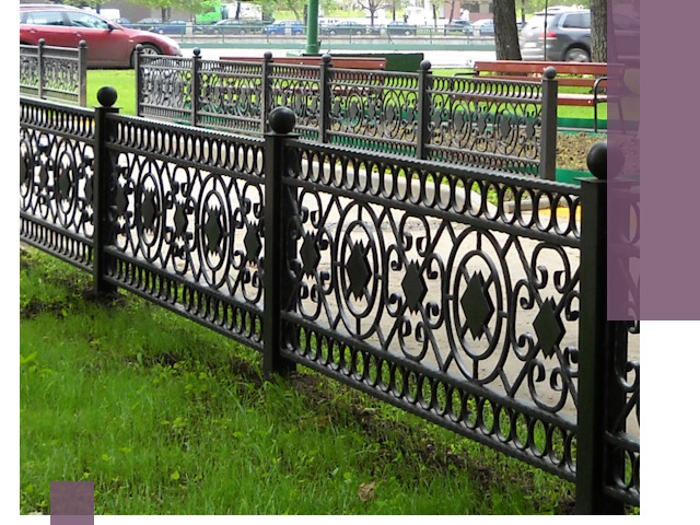 Секционные газонные ограждения под ключ в Лангепасе