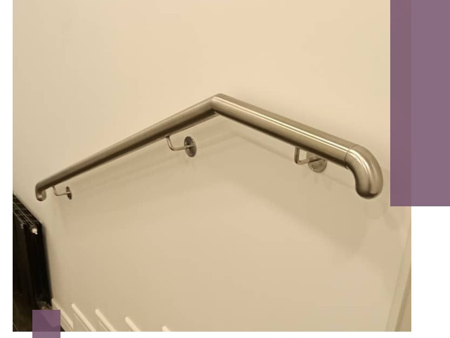 Изготовление пристенных поручней в Лангепасе под ключ за сроки