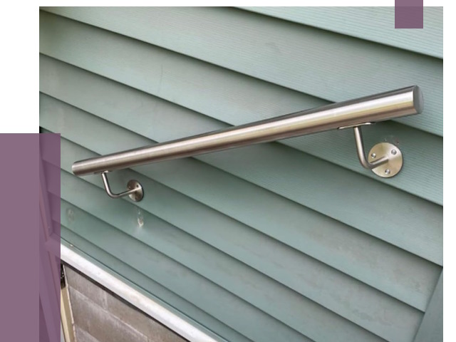 Поручни из нержавеющей стали в Лангепасе от 7575 руб.  | ПРОЛЁТ-Лнг